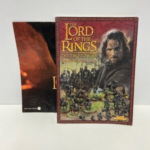 Games Workshop The Lord of the Rings Strategy Battle Game Book with EA Poster